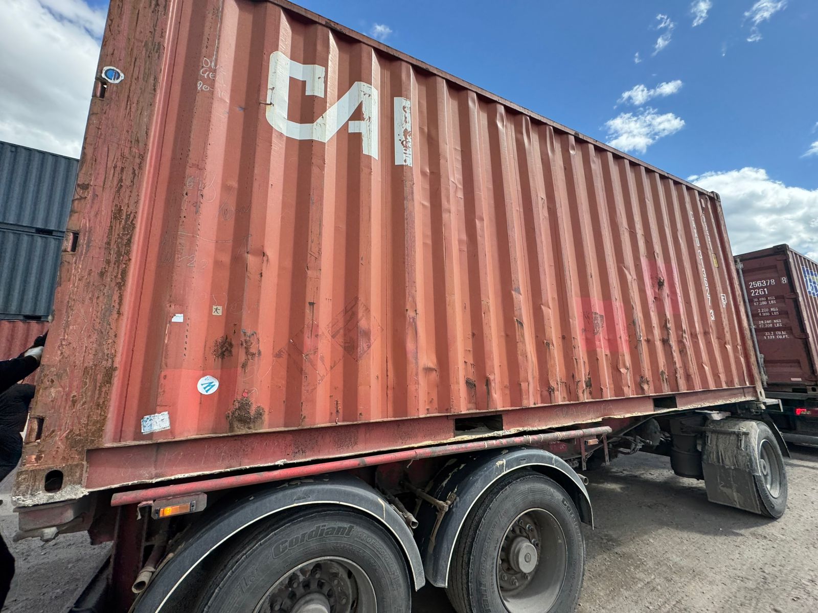 Морской контейнер CAXU3136273