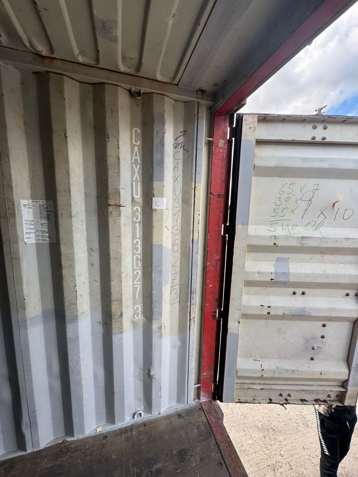 Морской контейнер CAXU3136273