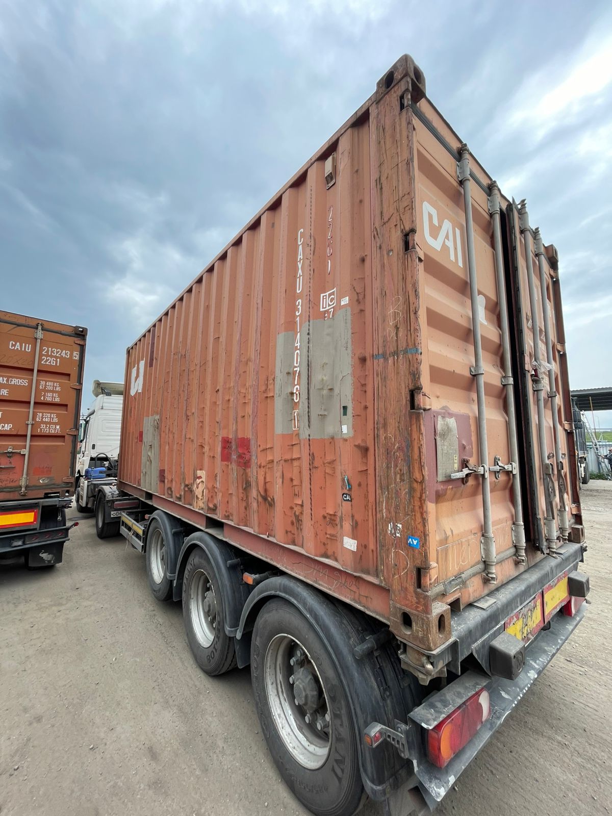 Морской контейнер CAXU3140761