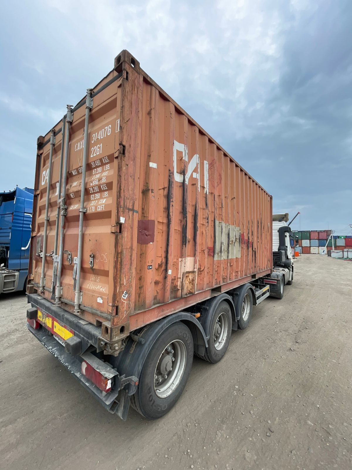 Морской контейнер CAXU3140761