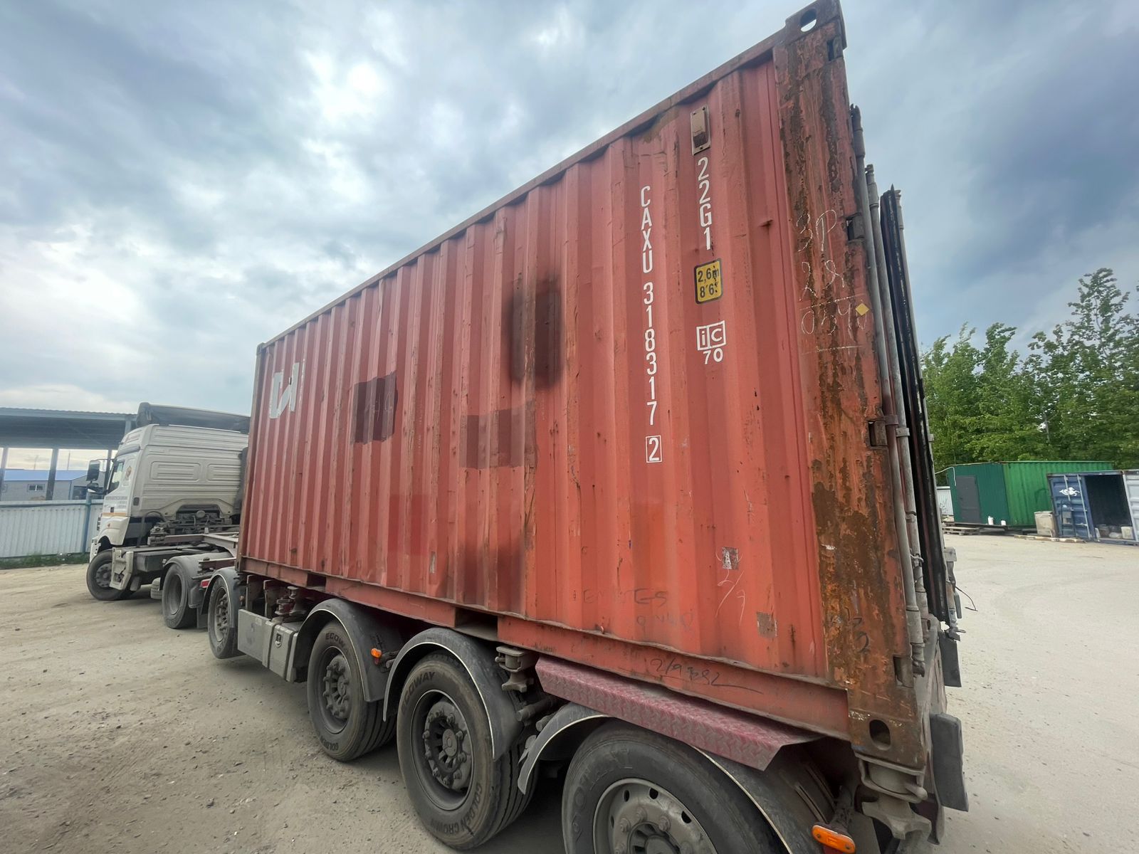 Морской контейнер CAXU3183172