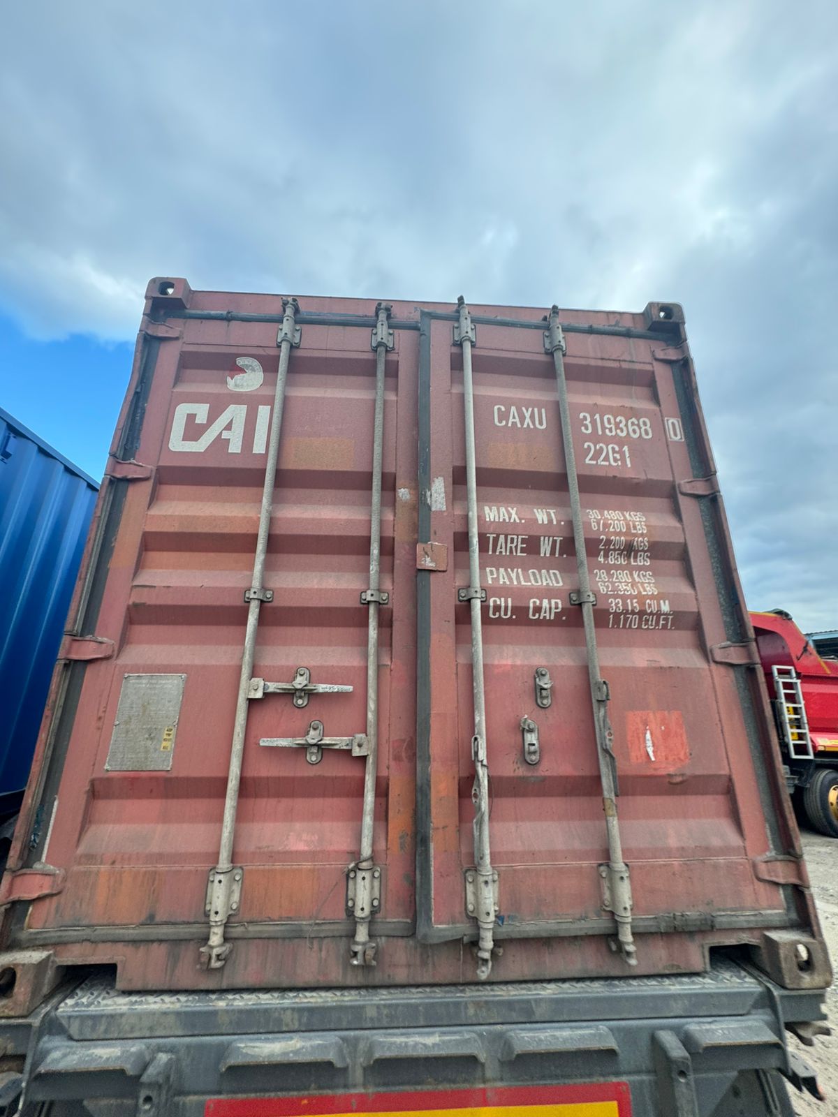 Морской контейнер CAXU3193680