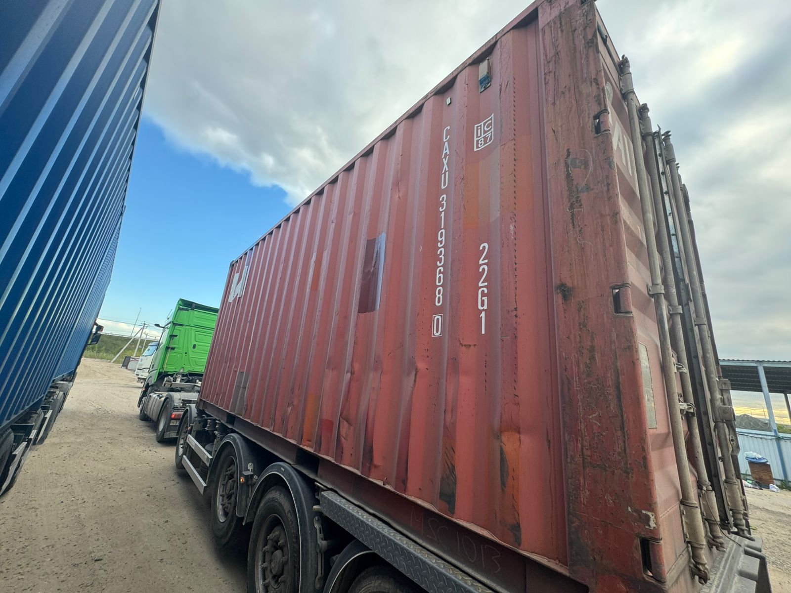 Морской контейнер CAXU3193680