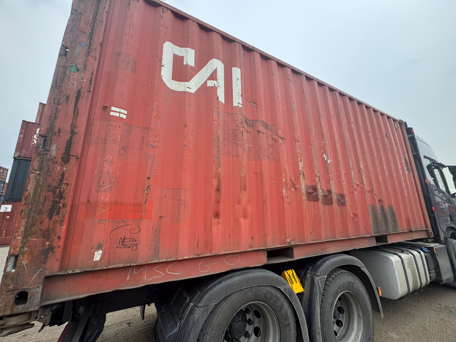 Морской контейнер CAXU3199986