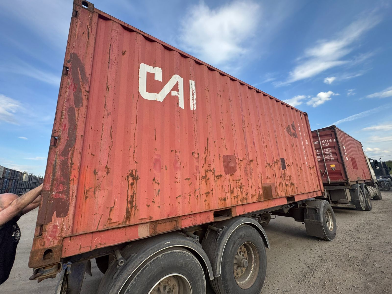 Морской контейнер CAXU3204594