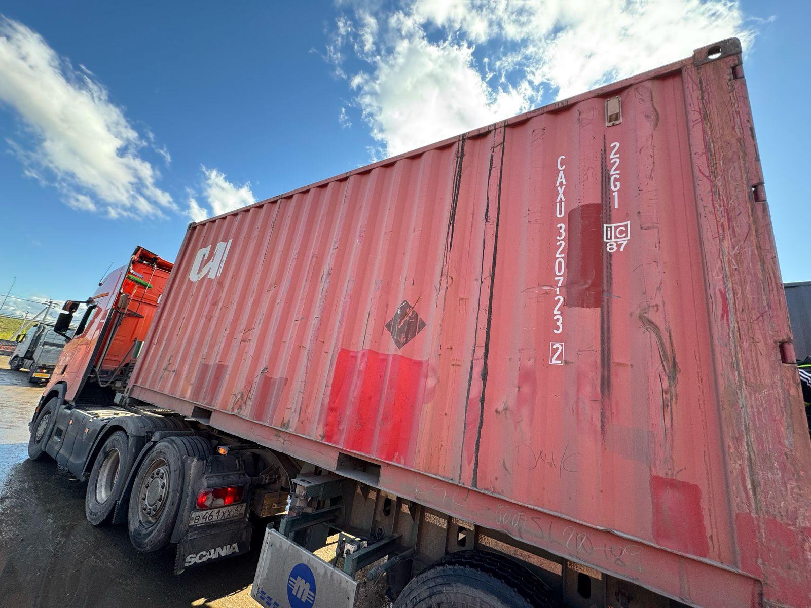 Морской контейнер CAXU3207232