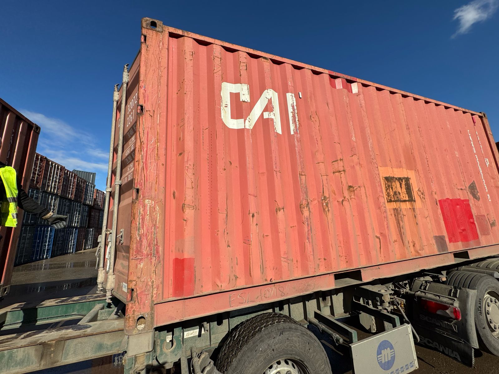 Морской контейнер CAXU3207232