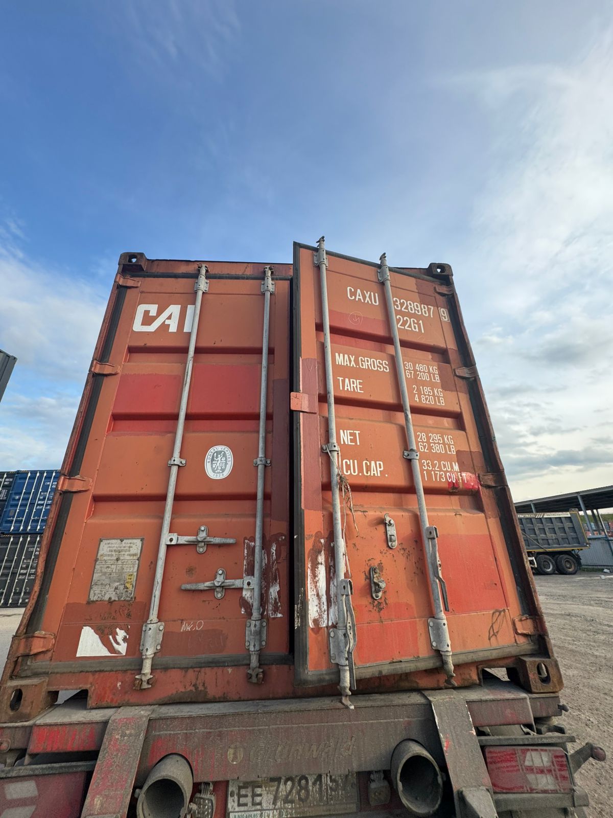 Морской контейнер CAXU3289879