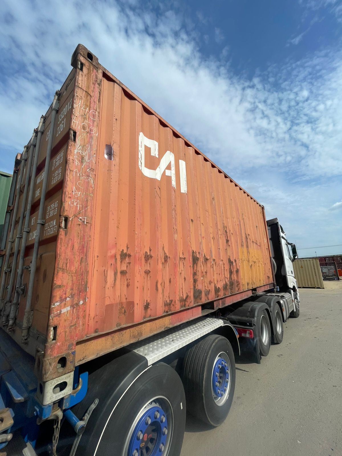 Морской контейнер CAXU3320125