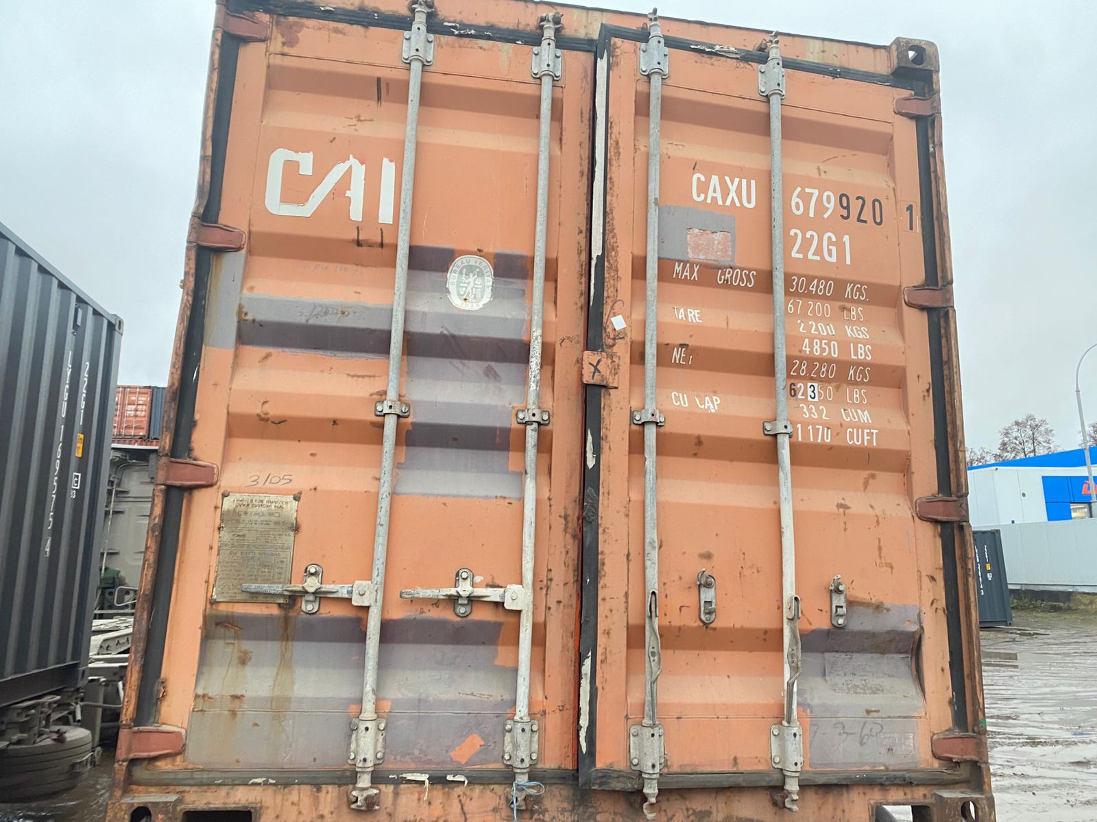 Морской контейнер CAXU6799201