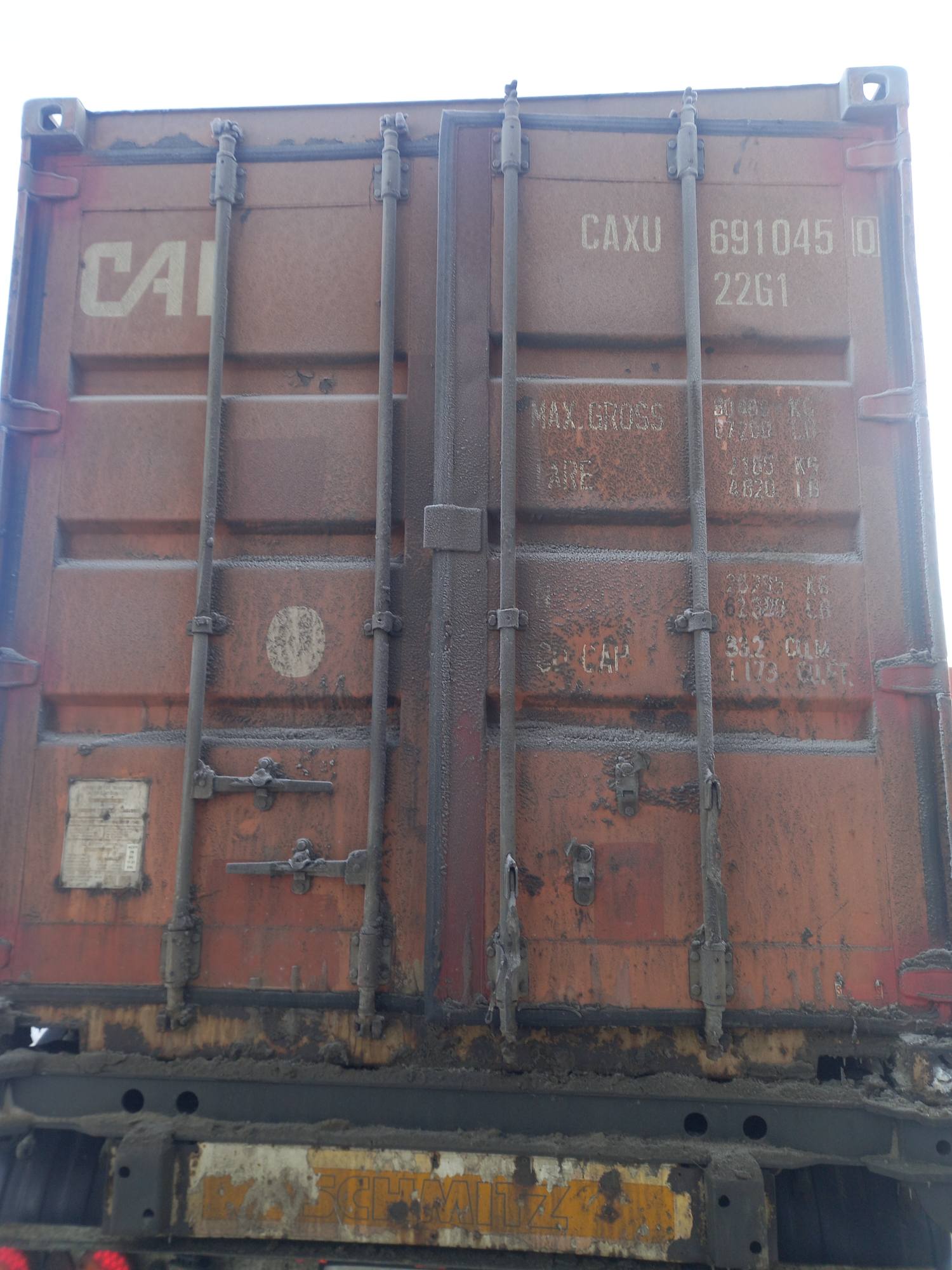 Морской контейнер CAXU6910450