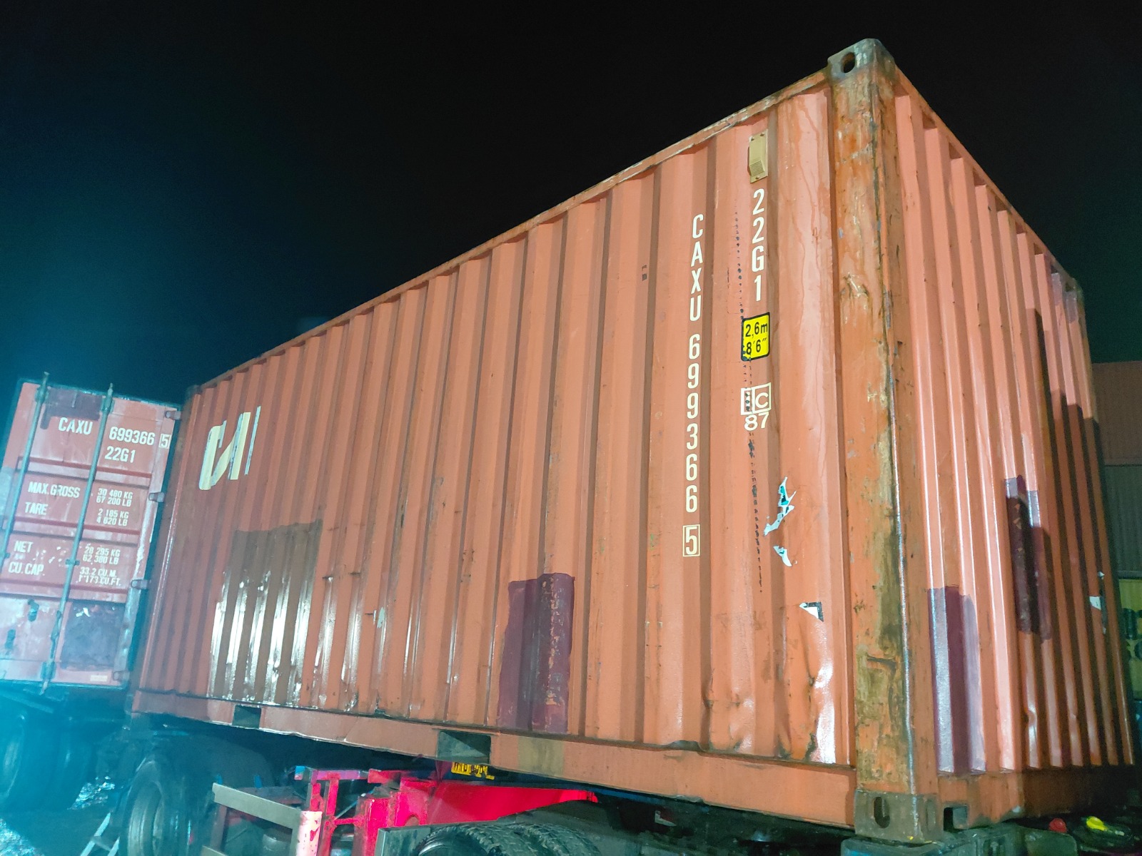 Морской контейнер CAXU6993665