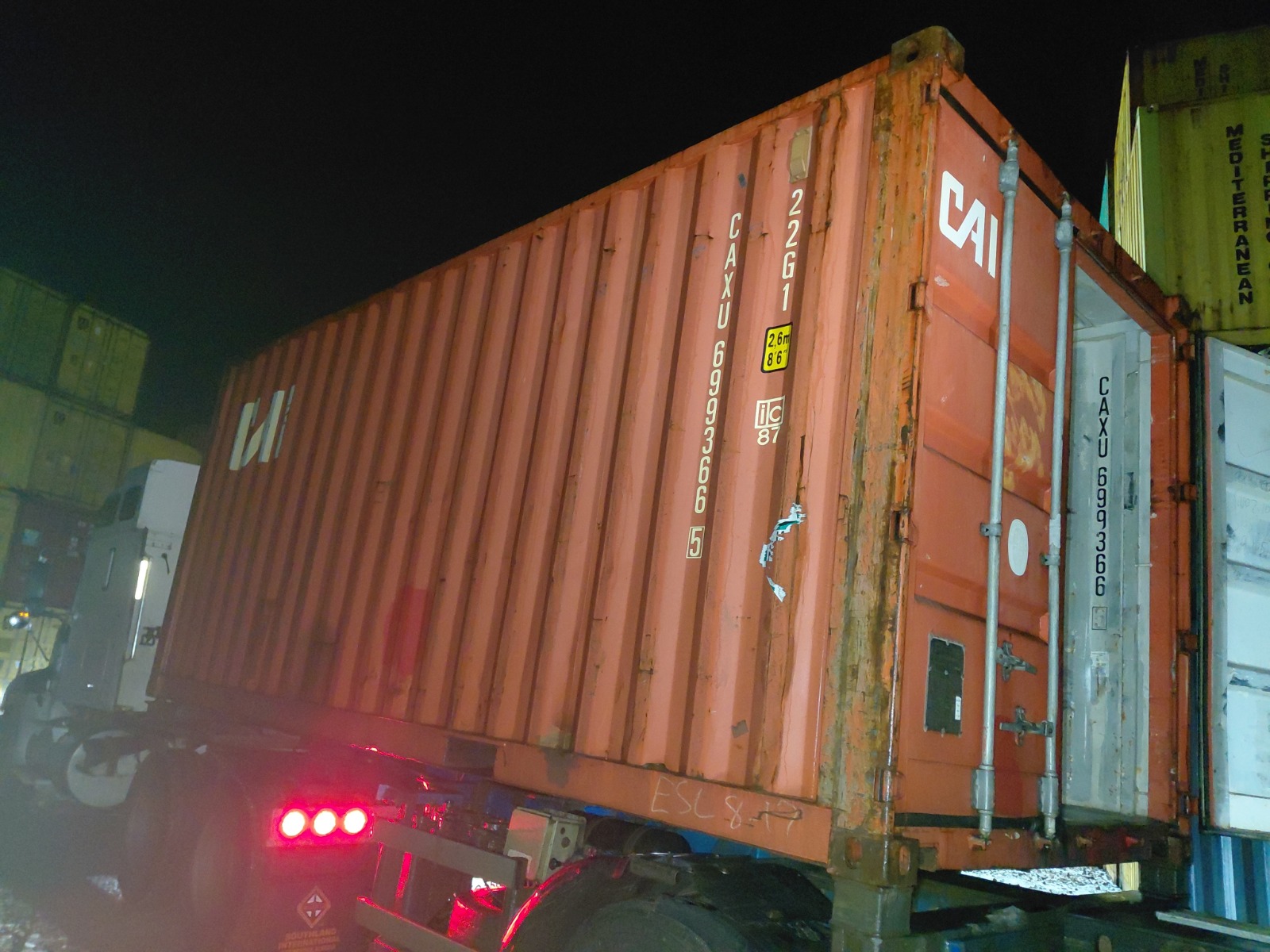 Морской контейнер CAXU6993665