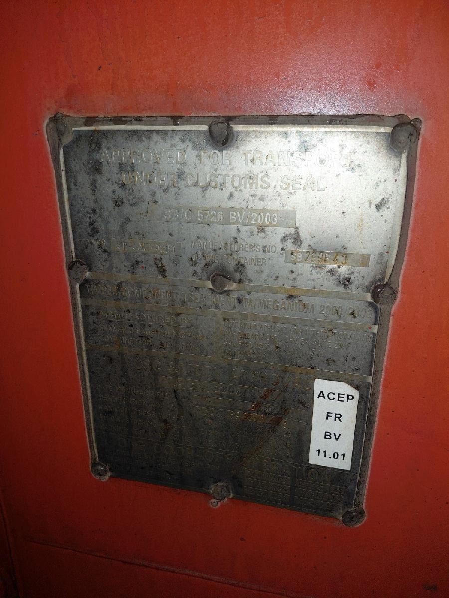 Морской контейнер CAXU6993665