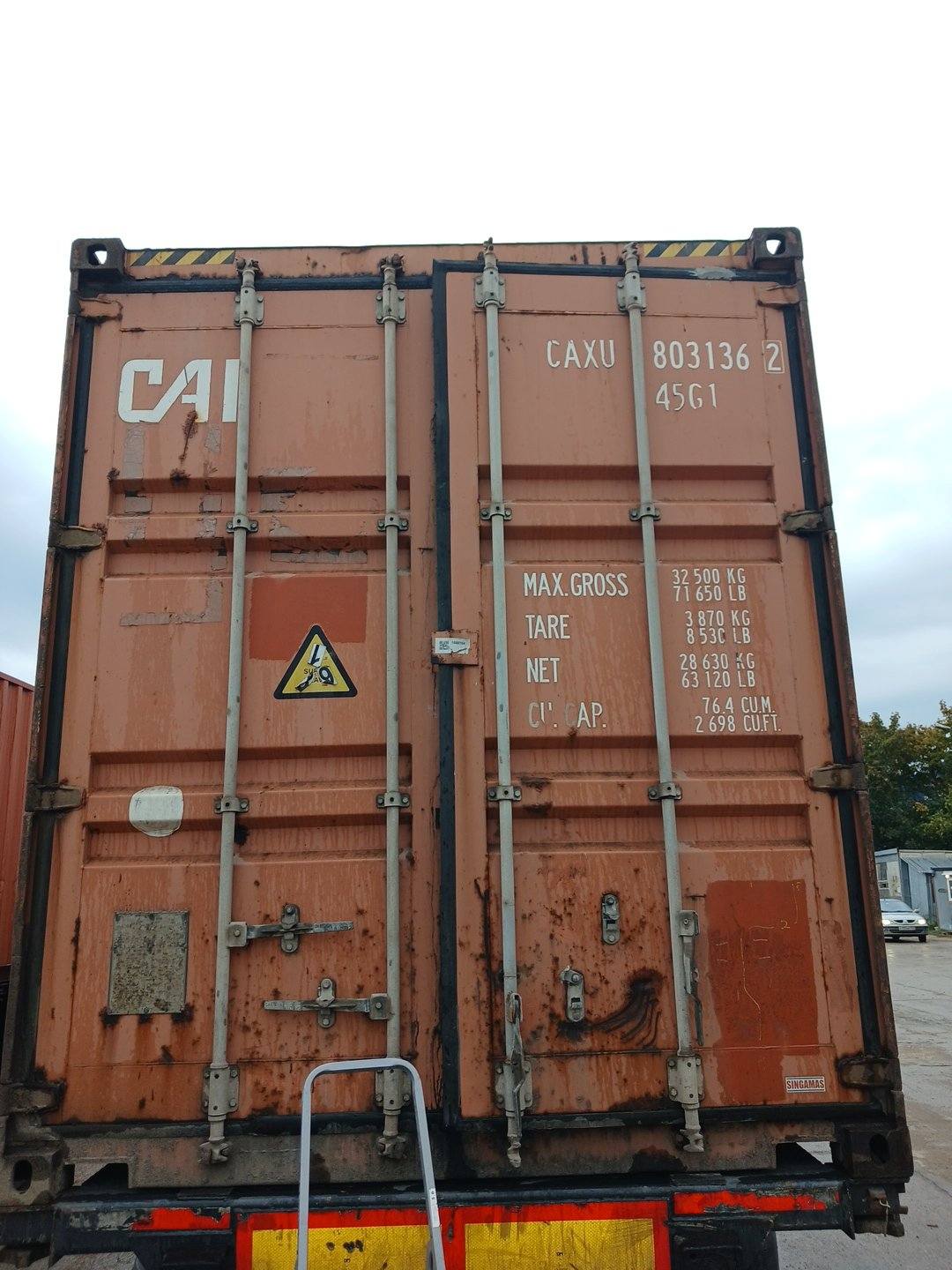 Морской контейнер CAXU8031362