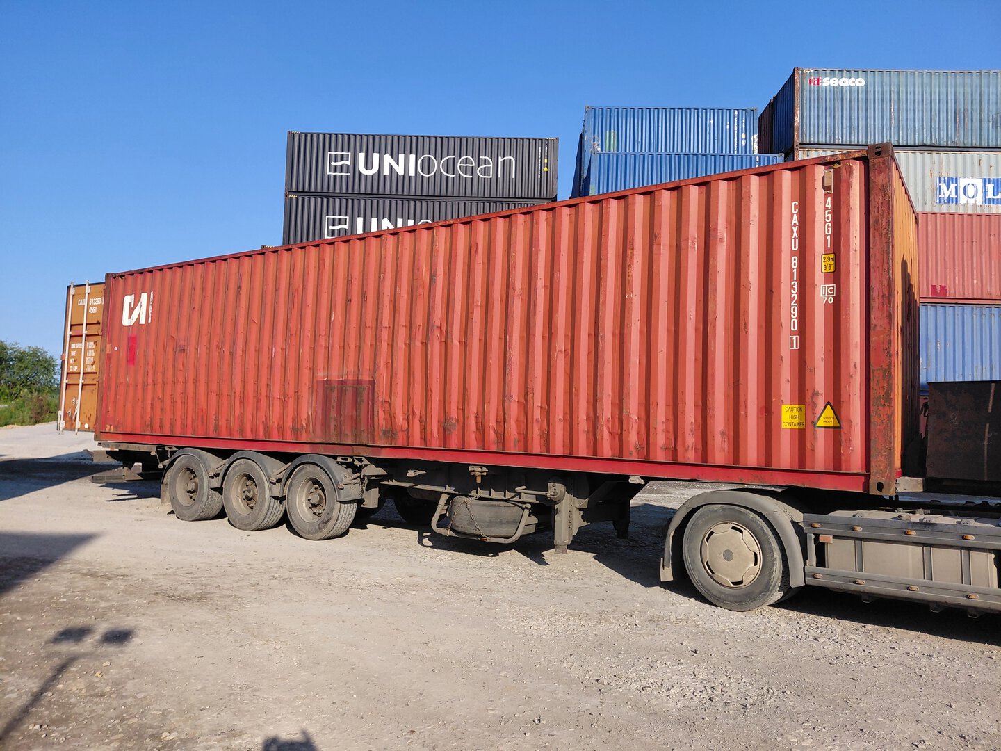 Морской контейнер CAXU8132901