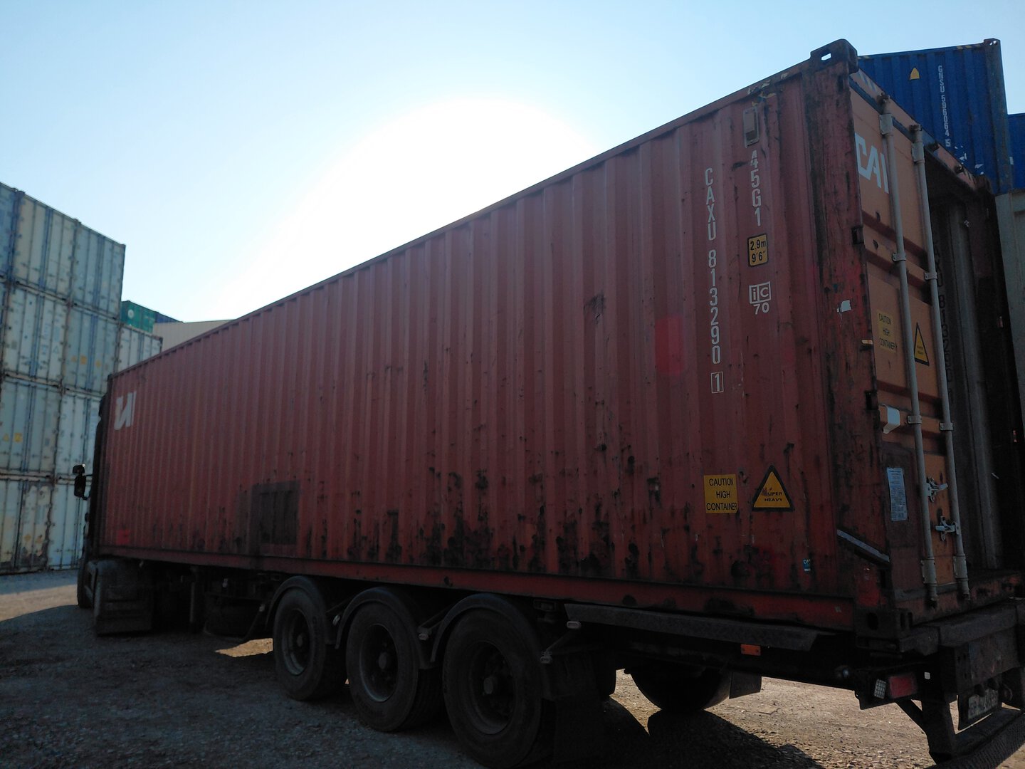 Морской контейнер CAXU8132901