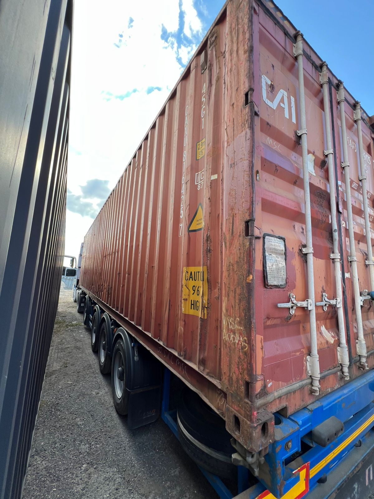 Морской контейнер CAXU8164257