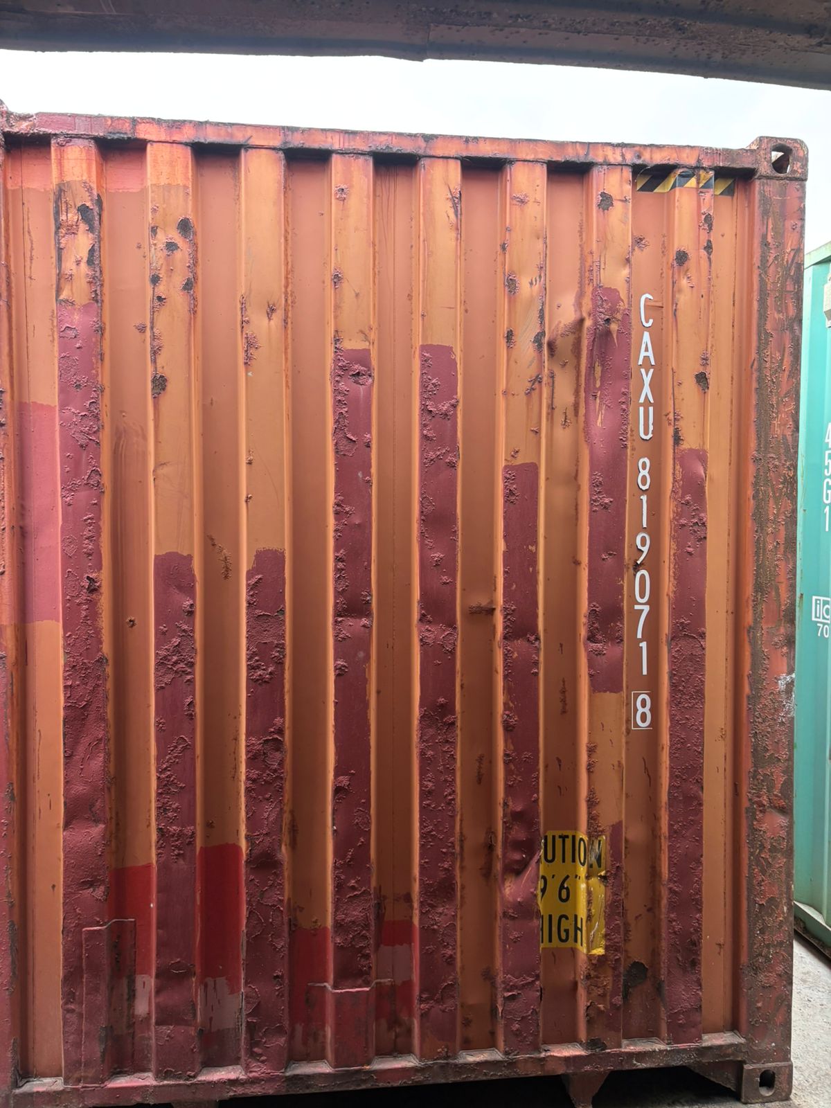 Морской контейнер CAXU8190718