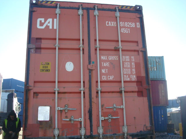 Морской контейнер CAXU9182580