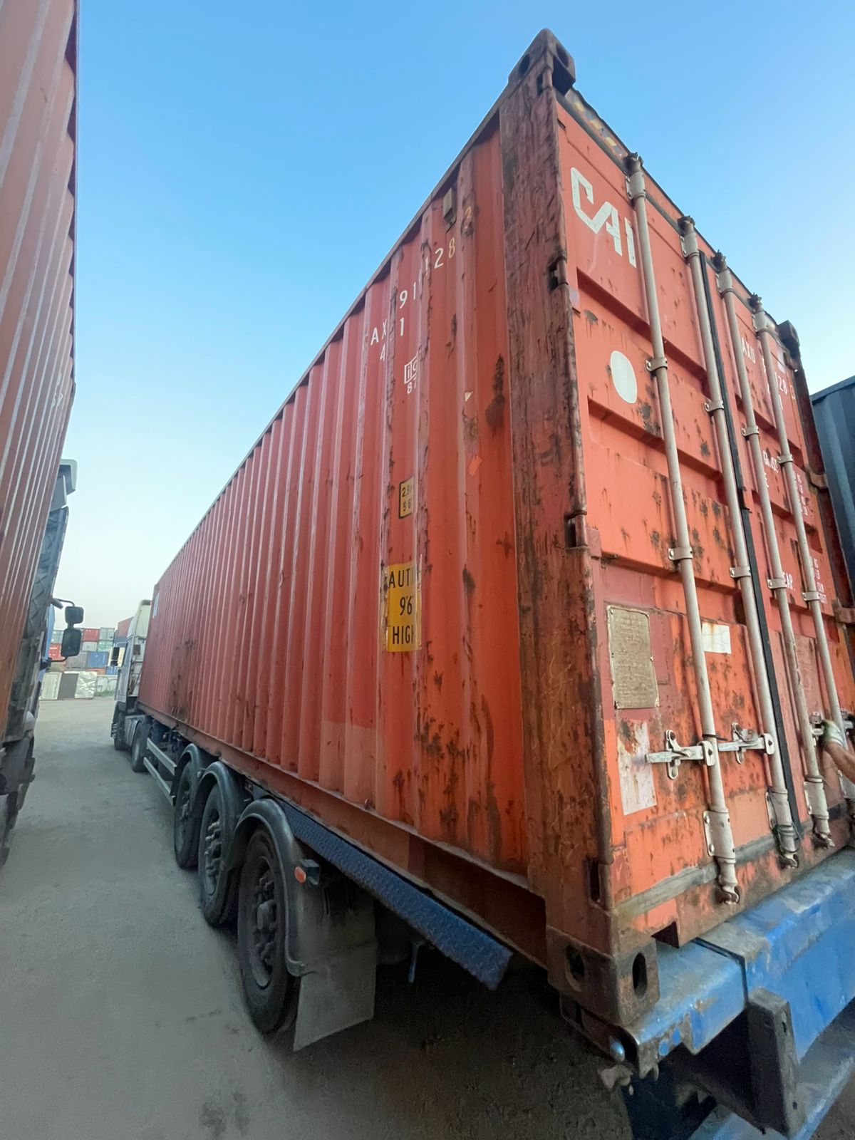 Морской контейнер CAXU9191283