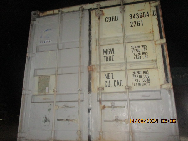 Морской контейнер CBHU3436540