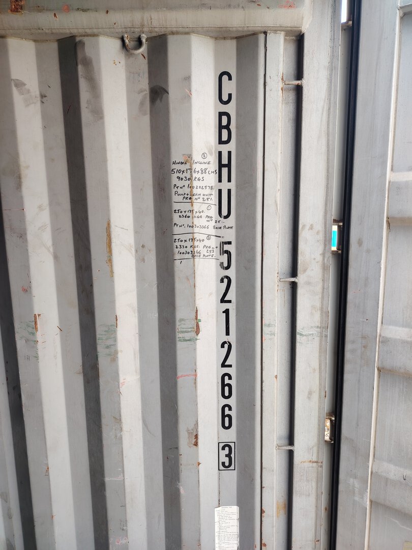 Морской контейнер CBHU5212663