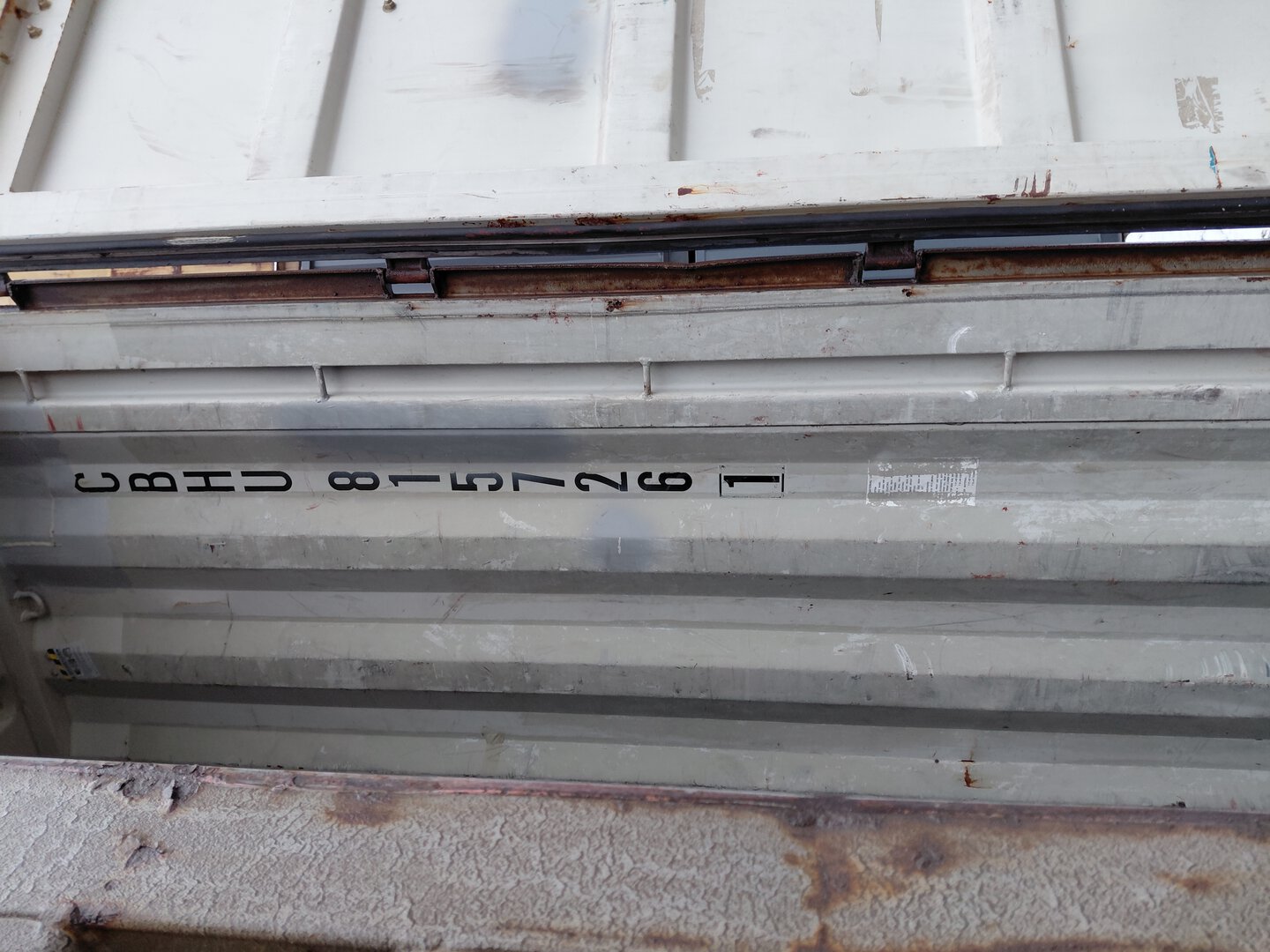 Морской контейнер CBHU8157261