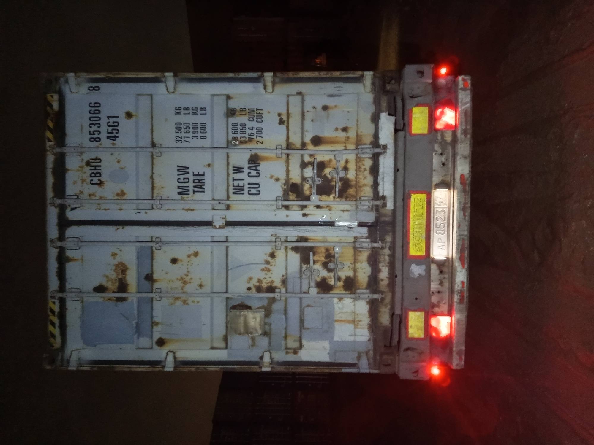 Морской контейнер CBHU8530668