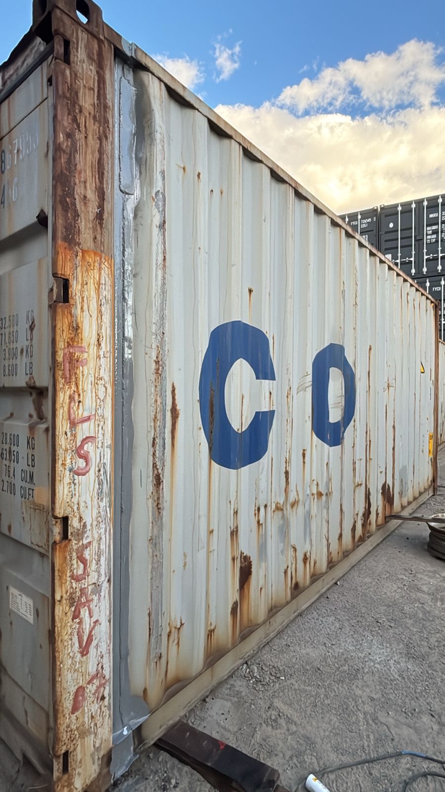 Морской контейнер CBHU8679538