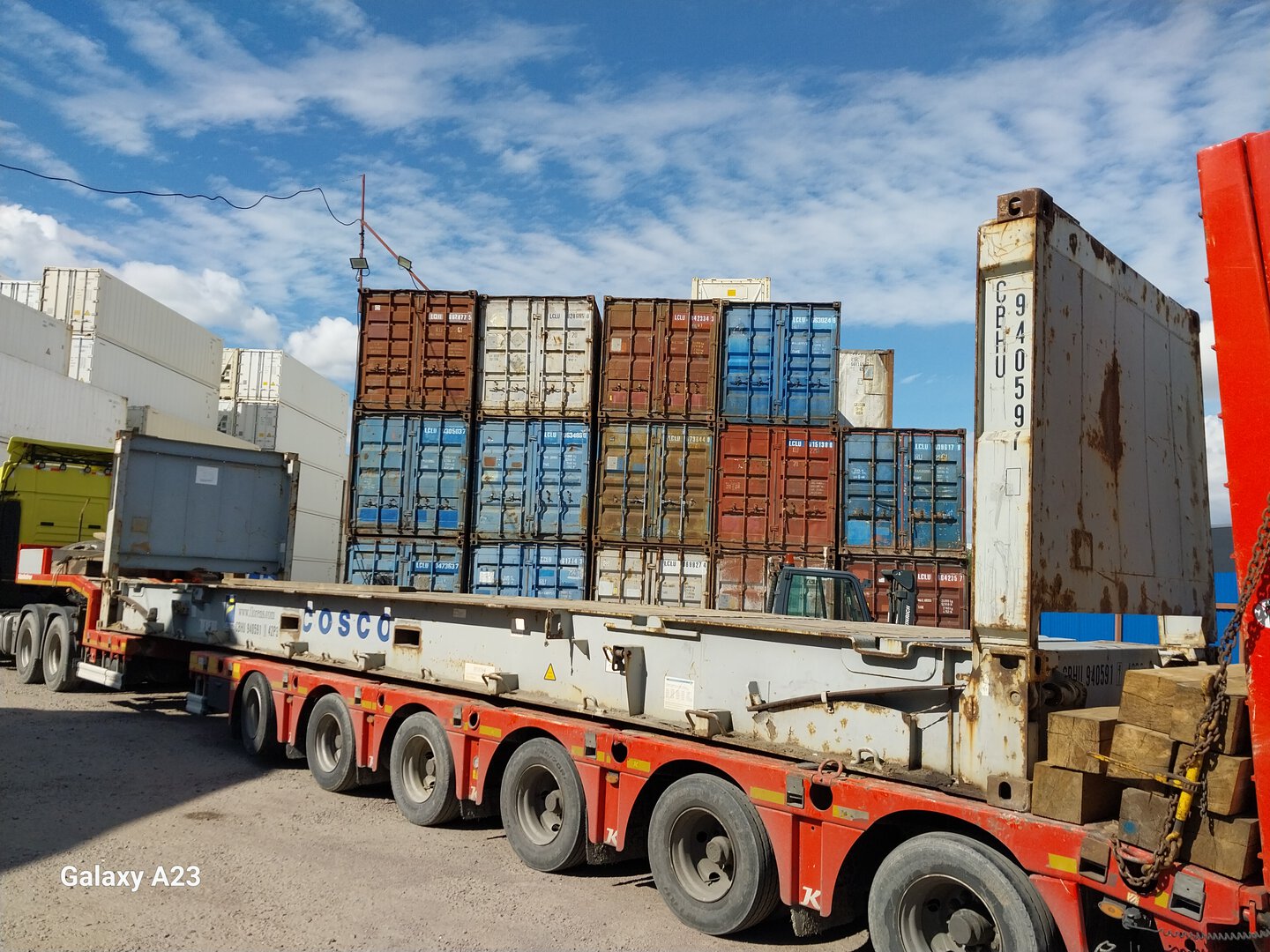 Морской контейнер CBHU9405911