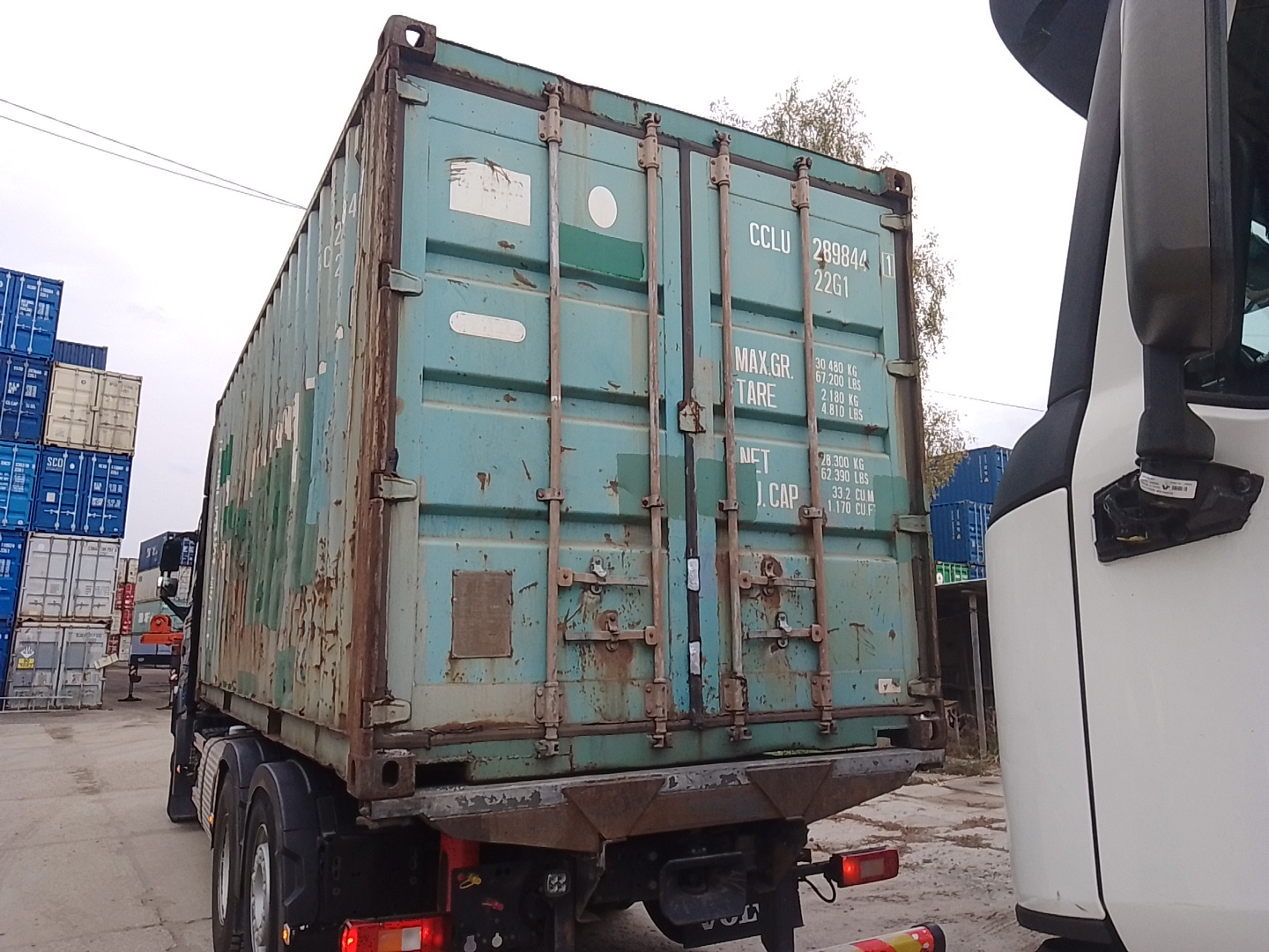 Морской контейнер CCLU2898441