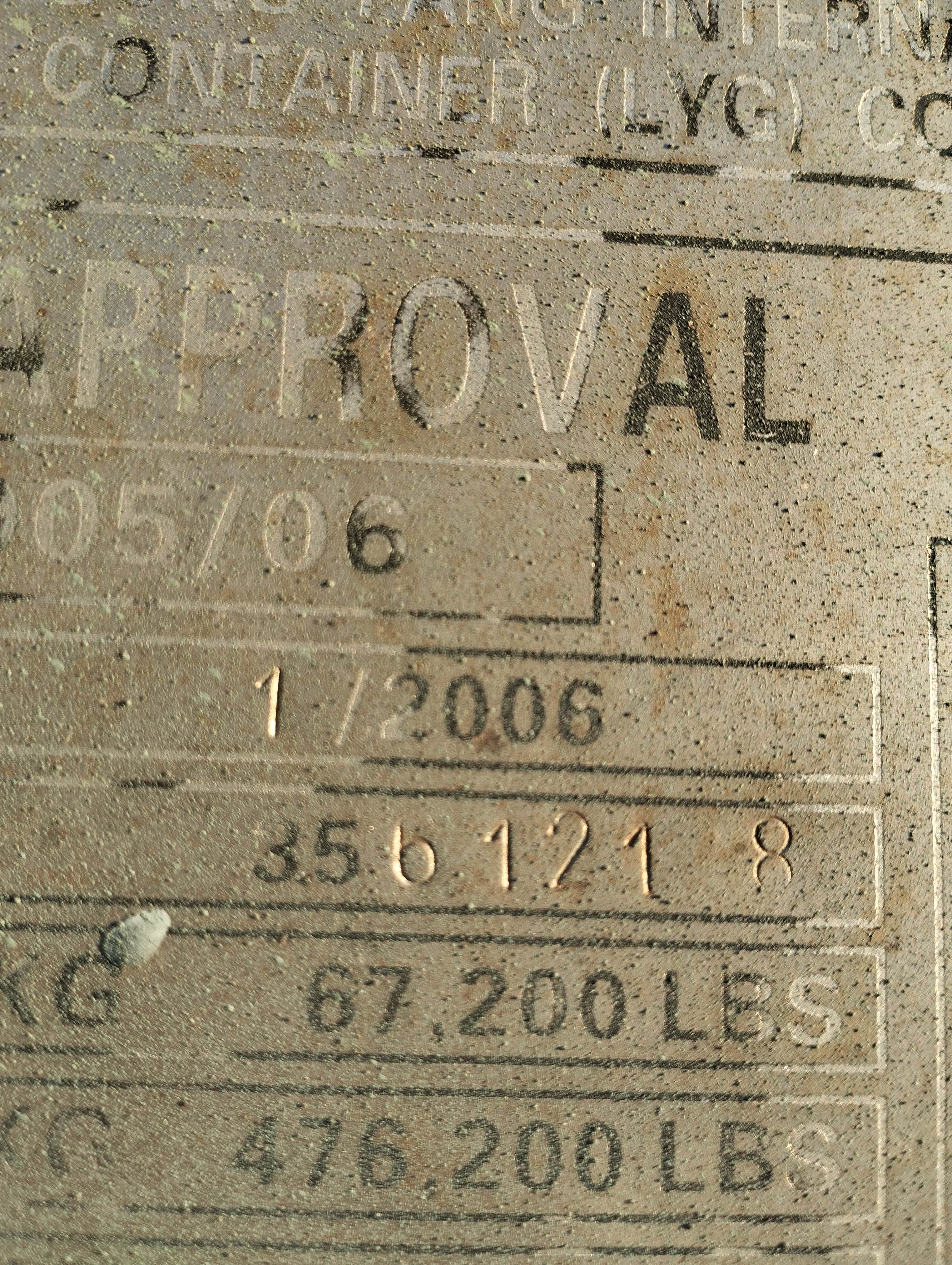 Морской контейнер CCLU3561218