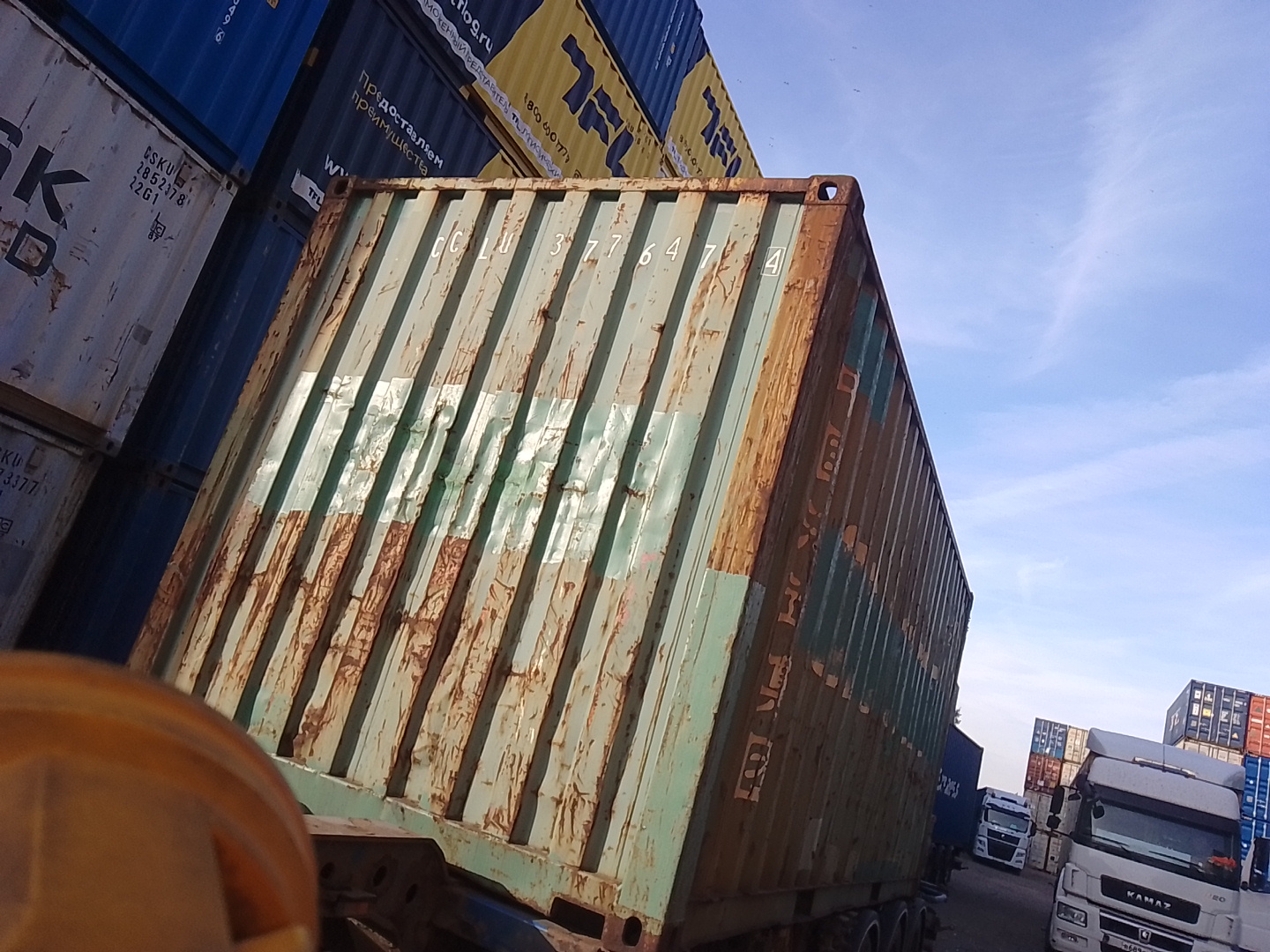 Морской контейнер CCLU3776474