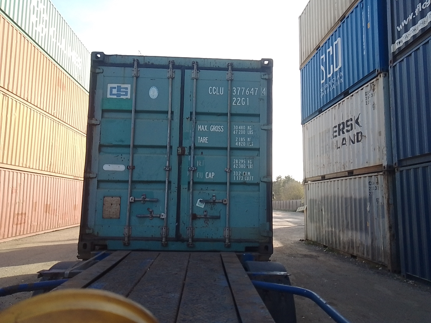 Морской контейнер CCLU3776474