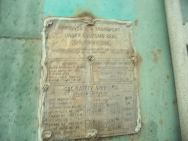 Морской контейнер CCLU6642864