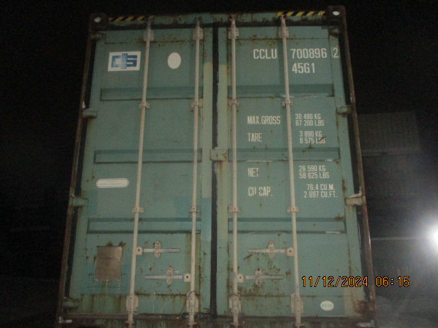 Морской контейнер CCLU7008962