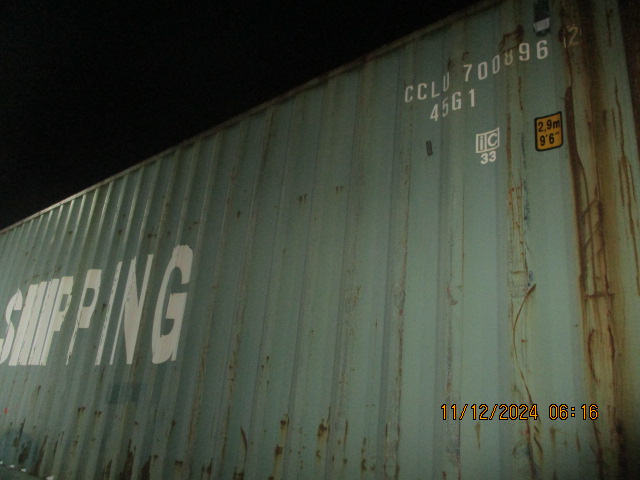 Морской контейнер CCLU7008962