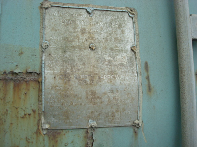 Морской контейнер CCLU7153359