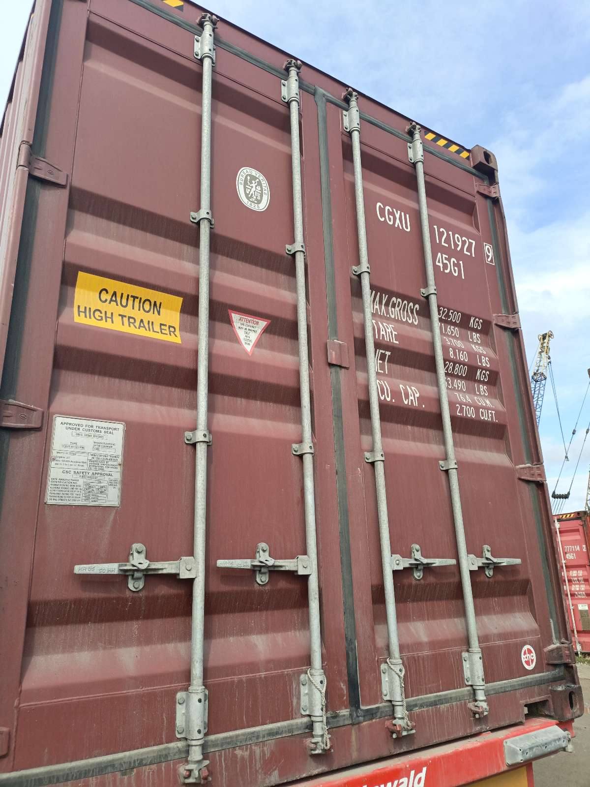 Морской контейнер CGXU1219279