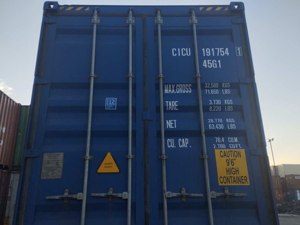 Морской контейнер CICU1917541