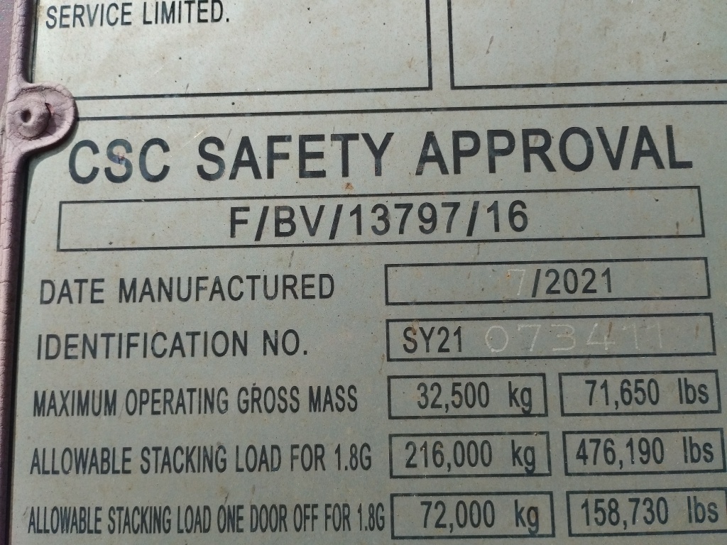 Морской контейнер CICU2066744