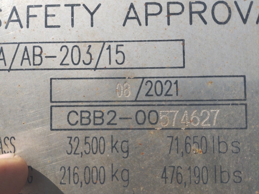 Морской контейнер CICU2346827