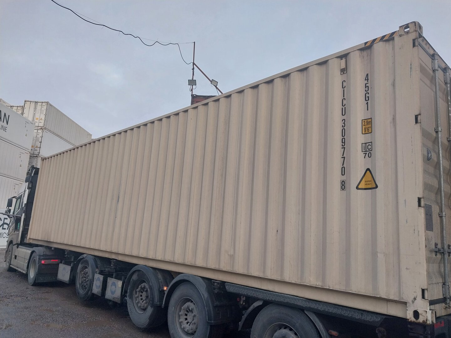 Морской контейнер CICU3097708