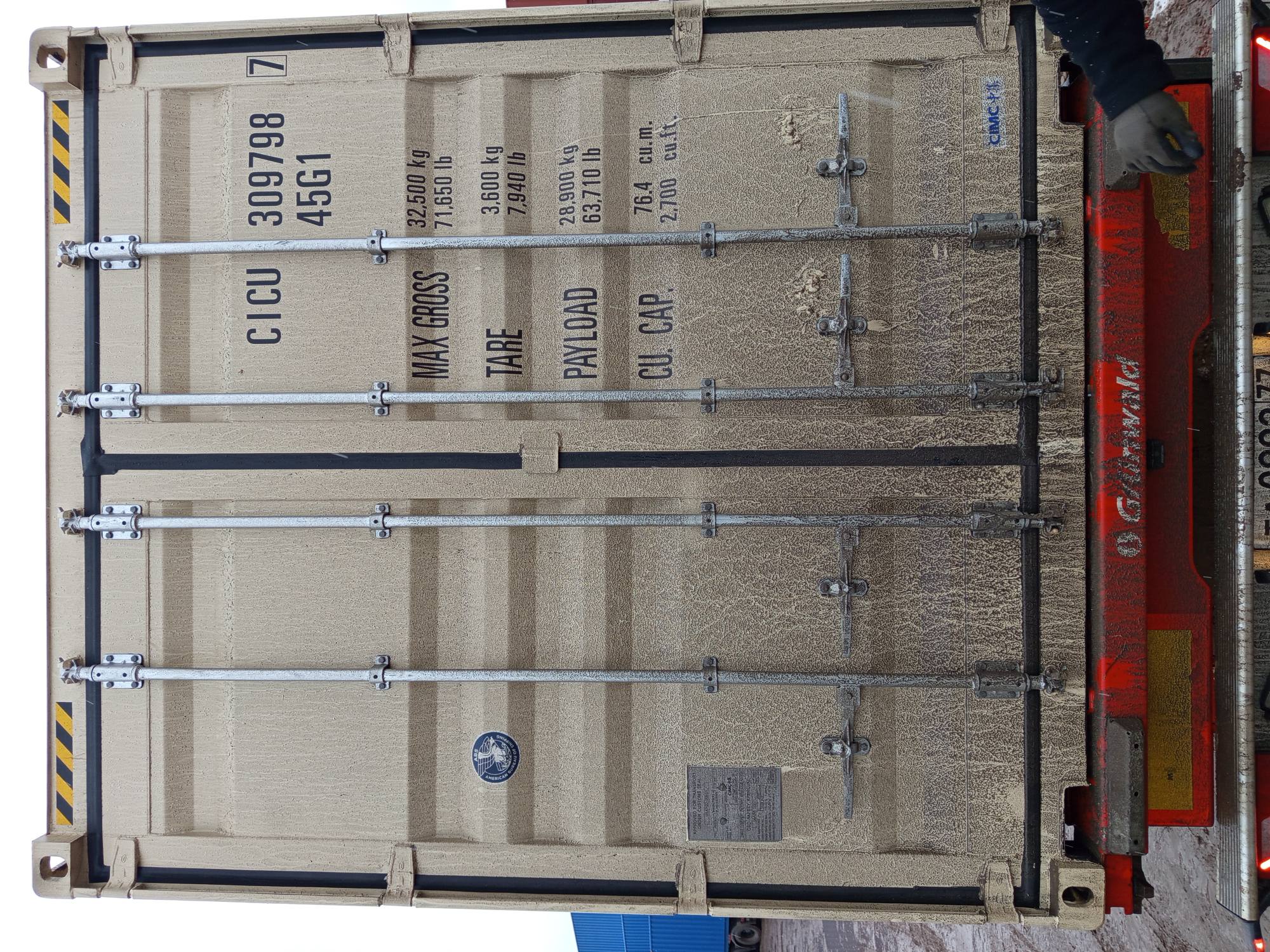 Морской контейнер CICU3097987