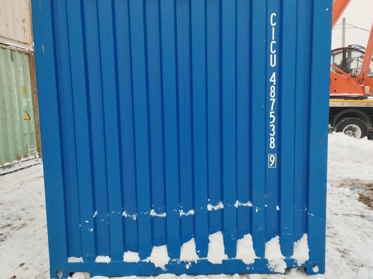 Морской контейнер CICU4875389