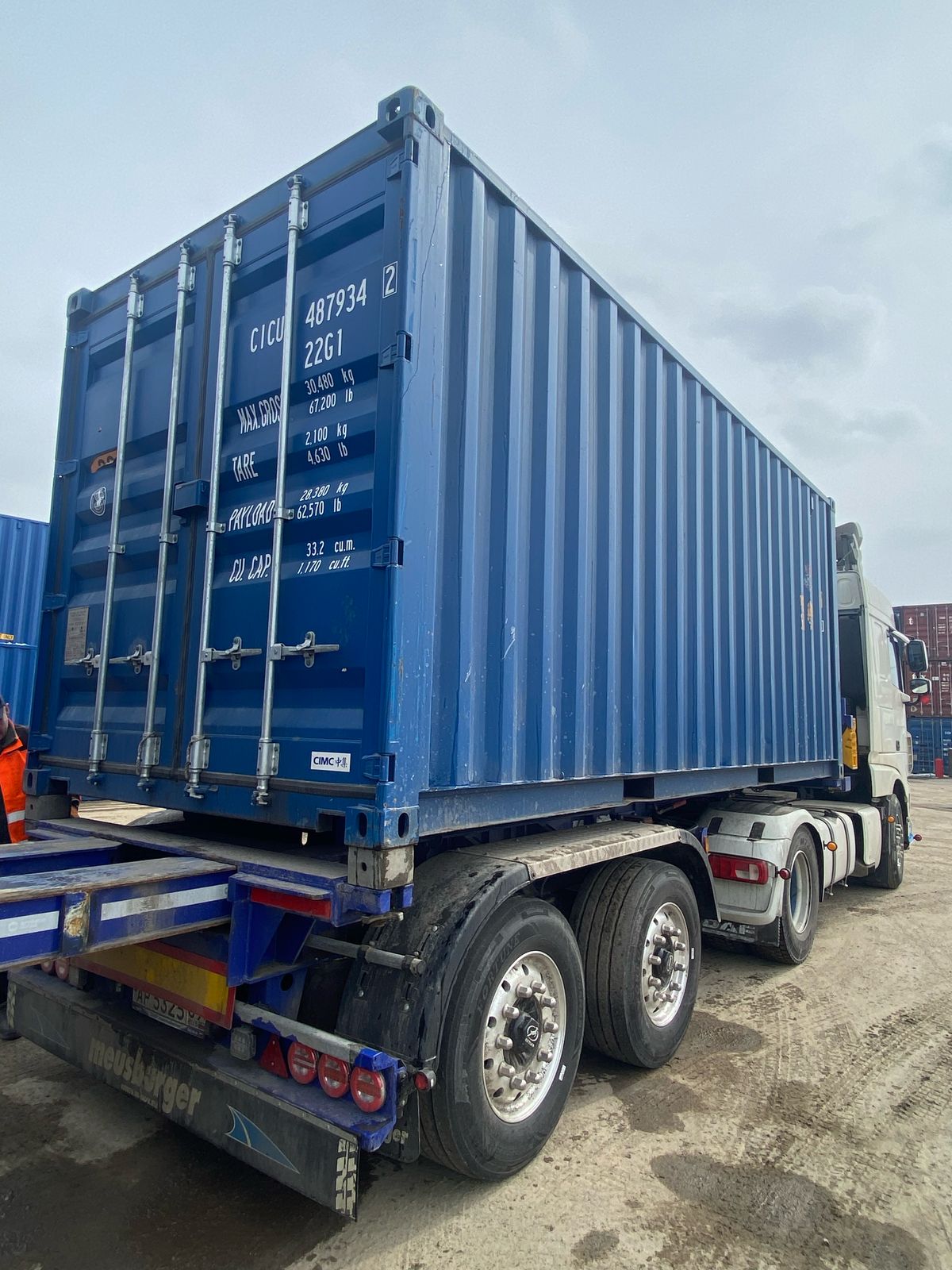 Морской контейнер CICU4879342