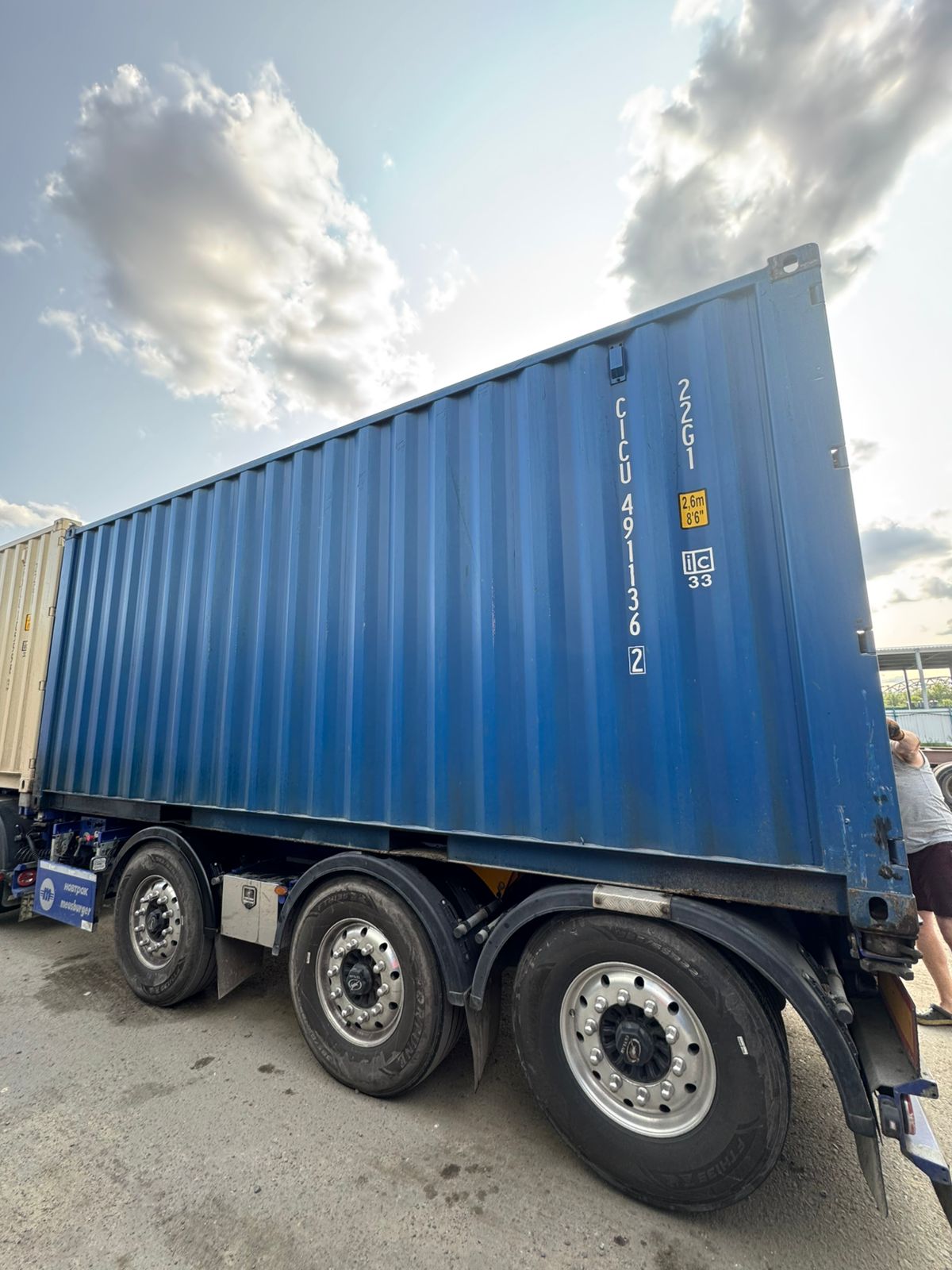 Морской контейнер CICU4911362