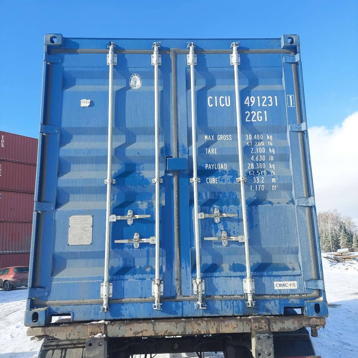 Морской контейнер CICU4912311