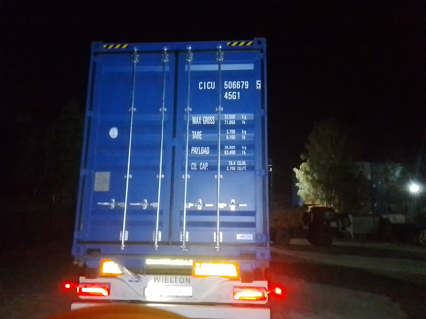 Морской контейнер CICU5066795